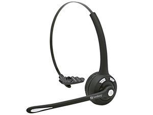 Sandberg 126-23 hoofdtelefoon/headset Draadloos Hoofdband Kantoor/callcenter Bluetooth Zwart