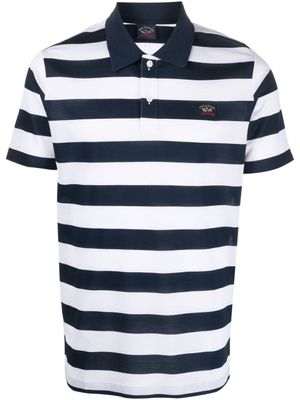 Paul & Shark polo à rayures - Bleu