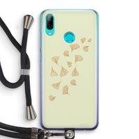 Falling Leaves: Huawei P Smart (2019) Transparant Hoesje met koord