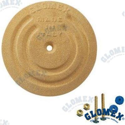 Accesorios GLORA202 - PLACA DE MASA REDONDA - 128MM DIAM.