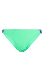 Moschino bas de bikini à logo embossé - Vert