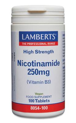 Lamberts Vitamine B3 250mg (nicotinamide)