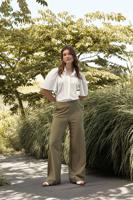 Lexie bonded trousers - earth - 13152