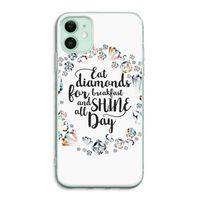 Diamonds: iPhone 11 Transparant Hoesje