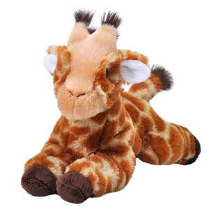 Pluche knuffel dieren Eco-kins giraffe van 25 cm   -