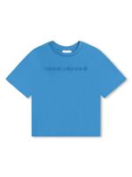 Marc Jacobs Kids t-shirt en coton à logo embossé - Bleu