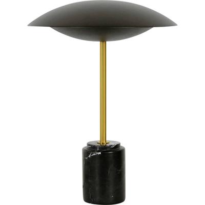 Lucci Loft 26969149 Tafellamp E14 Zwart, Antiek-messing