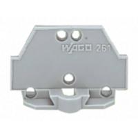WAGO 261-410 Afsluitplaat Grijs 300 stuk(s)
