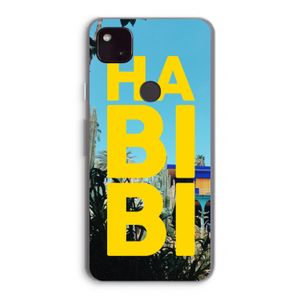 Habibi Majorelle : Google Pixel 4a 5G Transparant Hoesje