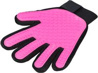 Trixie Vachtverzorgingshandschoen mesh-materiaal / tpr roze / zwart - thumbnail