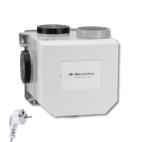 Itho Daalderop CVE-S Woonhuisventilator - Capaciteit 325 m³/h - Met Vochtsensor - Randaarde Stekker