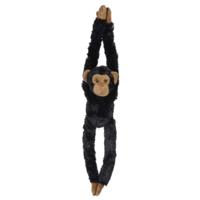 Ravensden pluche zwarte chimpansee knuffel - 65 cm - Apen