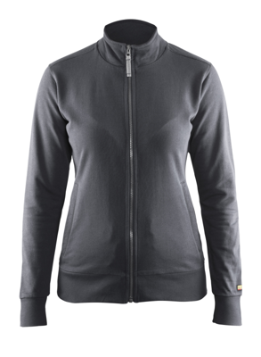 Blåkläder Dames Sweatshirt 33721158 | Donkergrijs | Maat S - 7330509587867