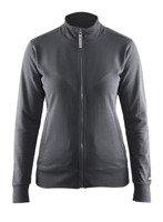 Blåkläder Dames Sweatshirt 33721158 | Donkergrijs | Maat XS - 7330509587881