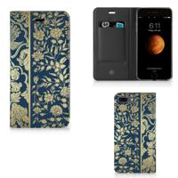 Apple iPhone 7 Plus | 8 Plus Smart Cover Beige Flowers