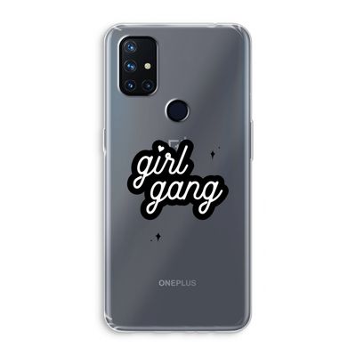 Girl Gang: OnePlus Nord N10 5G Transparant Hoesje