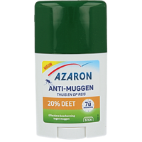 Azaron Anti muggen 20% deet stick 50 Milliliter
