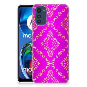 Siliconen Hoesje Motorola Moto E32/E32s Barok Roze