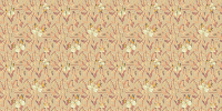 Bloemen en vlinders herfst vinyl tapijt