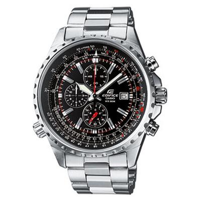 Casio 527D-1AVEF Zwart Zilverkleurig Heren horloge