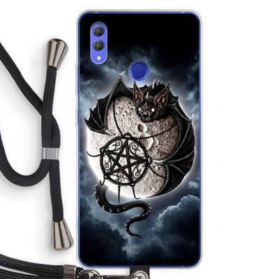 Volle maan: Honor Note 10 Transparant Hoesje met koord