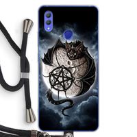 Volle maan: Honor Note 10 Transparant Hoesje met koord