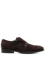 Henderson Baracco chaussures en daim à boucles - Marron - thumbnail