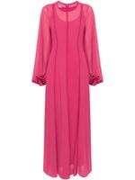 Baruni robe Datura à coupe longue - Rose