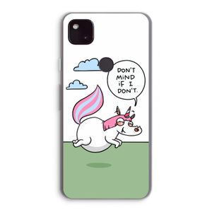 Unicorn: Google Pixel 4a 5G Transparant Hoesje