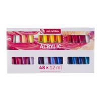 Acrylverf talens art creation set 48 kleuren