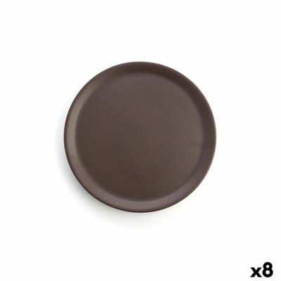 Dinerbord Anaflor Barro Anaflor Bruin Aardewerk Ø 31 cm Vlees (8 Stuks)