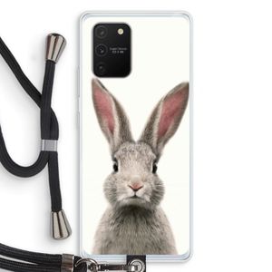 Daisy: Samsung Galaxy S10 Lite Transparant Hoesje met koord