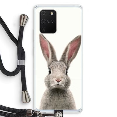 Daisy: Samsung Galaxy S10 Lite Transparant Hoesje met koord