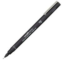 Permanente markeerstift Uni-Ball PIN04-200(S) Zwart 12 Onderdelen