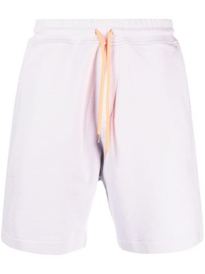 Vivienne Westwood bermuda en coton biologique à lien de resserrage - Violet