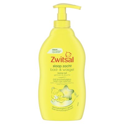 Zwitsal Slaap Zacht Bad & Wasgel Eucalyptus