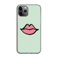 Kusje: iPhone 11 Pro Max Transparant Hoesje