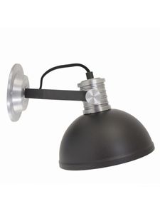 Besselink licht ST7717ZW wandverlichting Zwart Geschikt voor gebruik binnen E27
