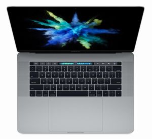 Refurbished MacBook Pro Touchbar 15 inch i7 3.1 16 GB 512 GB SpaceGray Zichtbaar gebruikt