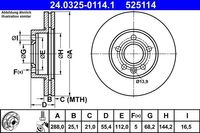 Powerdisc Remschijf 24032501141