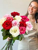 Rozenboeket liefdevolle passie