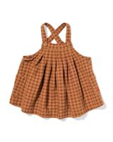 HEMA Babyjurk ruiten bruin (bruin)
