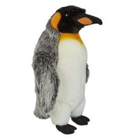 Pluche koningspinguin knuffel 32 cm speelgoed   -