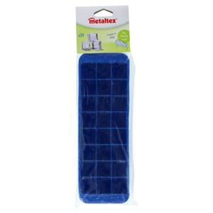 Metaltex flexcibel ijsbokjes bakje blauw