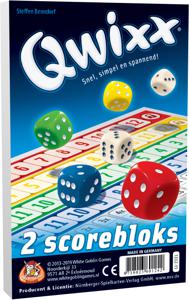 White Goblin Games Qwixx Bloks (extra scorebloks) notitieboek Nederlands, 2 - 5 spelers, 15 minuten, Vanaf 8 jaar