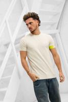 Malelions Captain 2.0 T-Shirt Heren Beige - Maat M - Kleur: Beige | Soccerfanshop