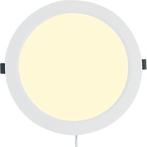 Varnalux LED panel downlight 12W wit 4000K BASIC Ø175mm - 9000080
