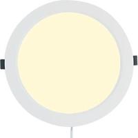 Varnalux LED panel downlight 12W wit 4000K BASIC Ø175mm - 9000080 Varnalux LED panel downlight 12W wit 4000K BASIC Ø175mm - 9000080