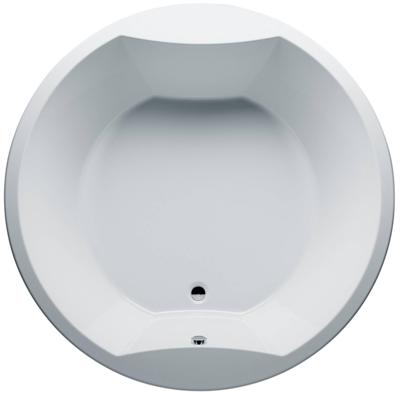 Riho Colorado rond inbouwbad 4-persoons 180cm glans wit acryl