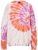 HUGO tie-dye cotton sweatshirt - Multicolore